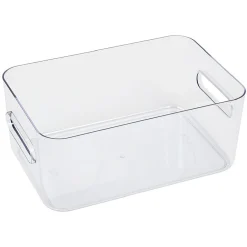 Boîte de rangement en plastique transparent SmartStore Compact Clear M