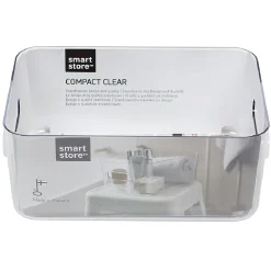 Boîte de rangement en plastique transparent SmartStore Compact Clear M