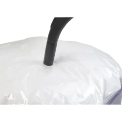 Boîte de rangement et housse sous vide gris violet