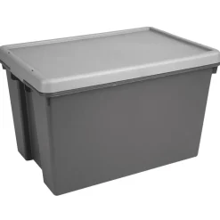 Boîte de rangement incassable Bambox 62 L gris