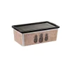 Boîte de rangement motif ananas 6 L