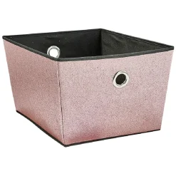 Boîte de rangement pailletée 3 couleurs