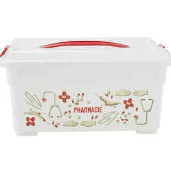 Boîte de rangement pharmacie 12 L