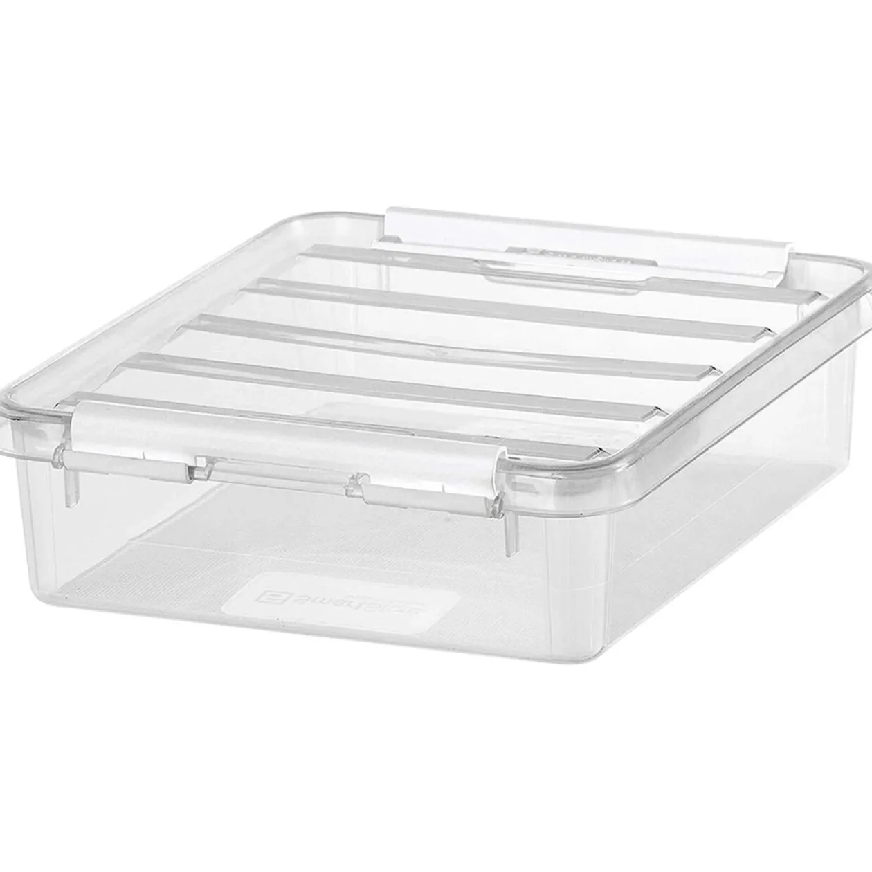 Boîte de rangement plastique transparent 1L