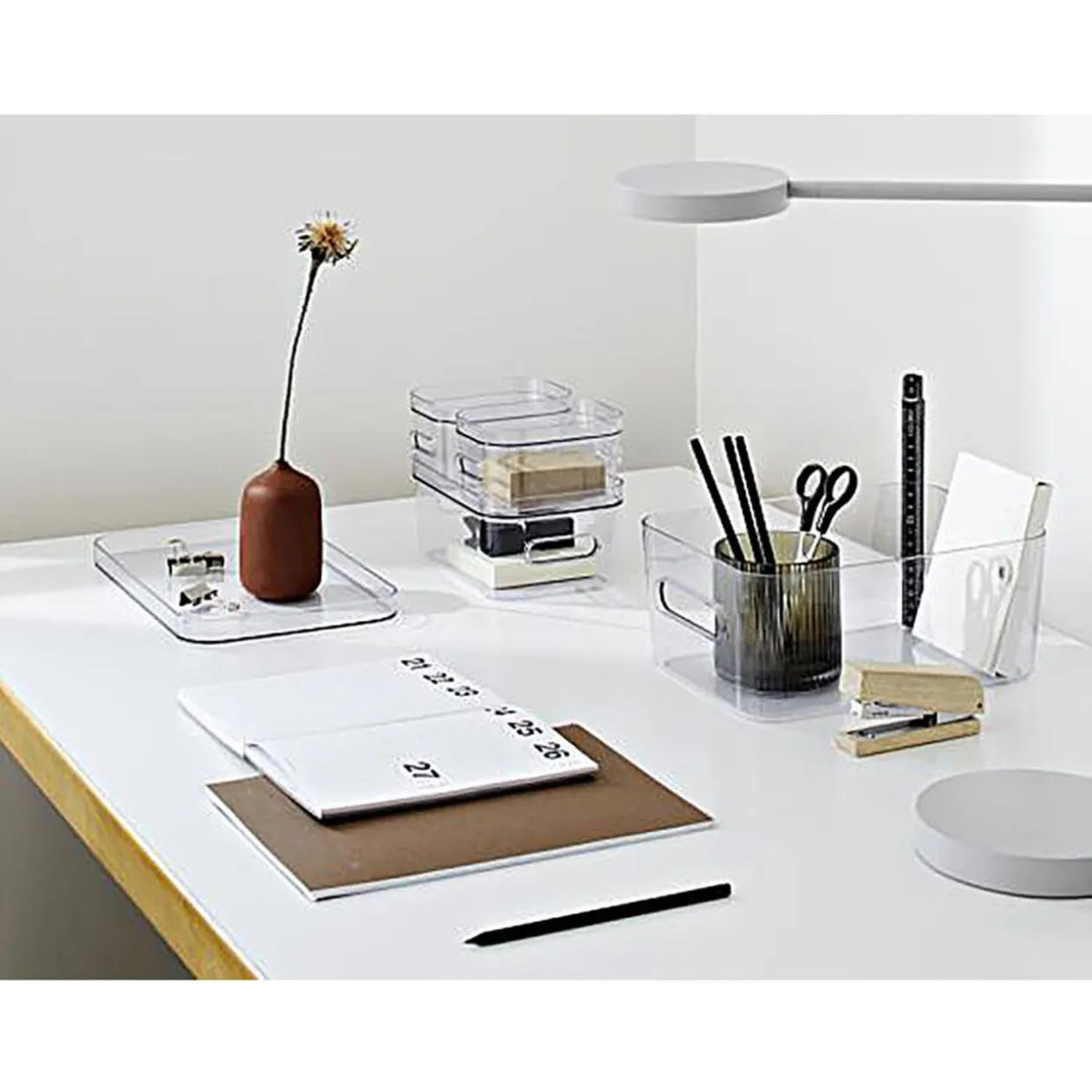 Boîte de rangement plastique transparent SmartStore Compact Clear XS