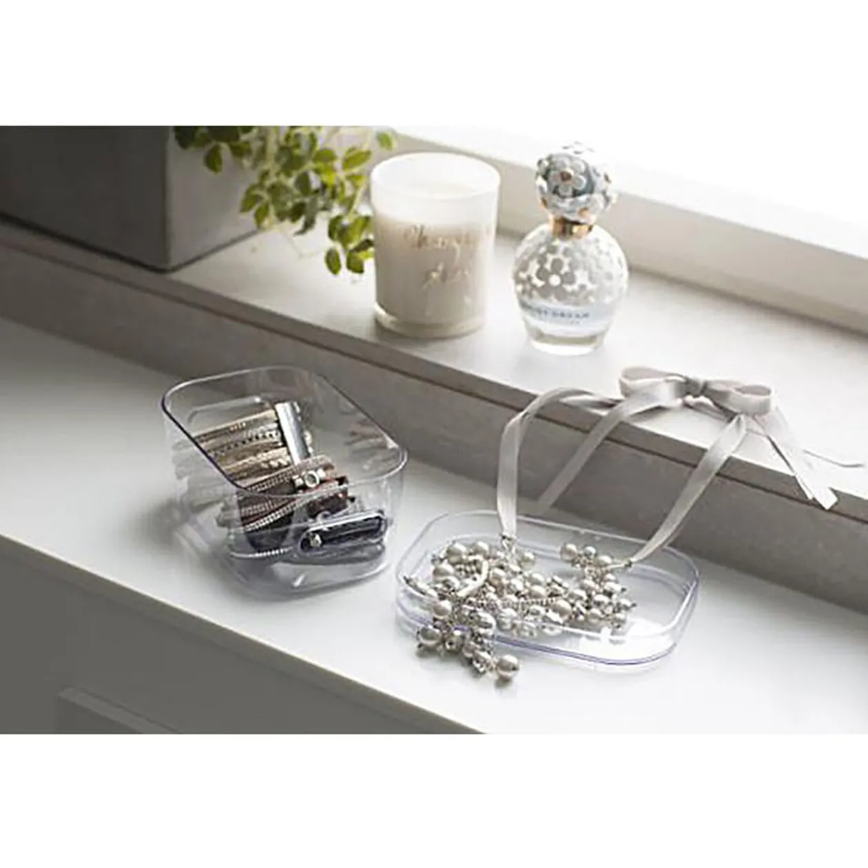 Boîte de rangement plastique transparent SmartStore Compact Clear XS