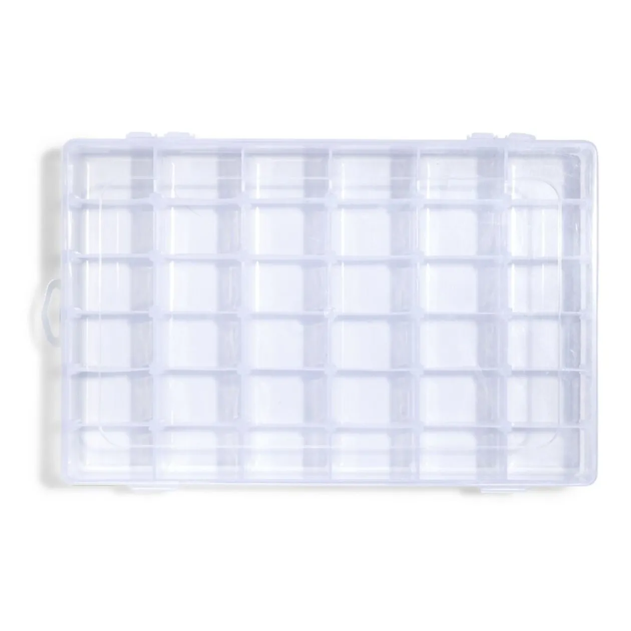 Boîte de rangement pour vis et quincaillerie 36 compartiments 18,3x27,5cm