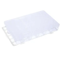 Boîte de rangement pour vis et quincaillerie 36 compartiments 18,3x27,5cm