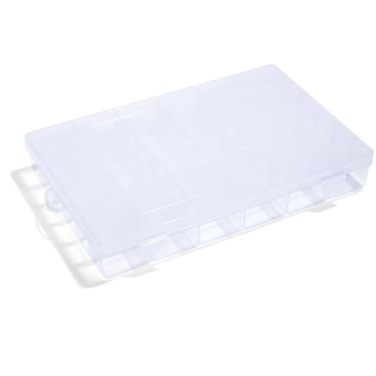 Boîte de rangement pour vis et quincaillerie 36 compartiments 18,3x27,5cm