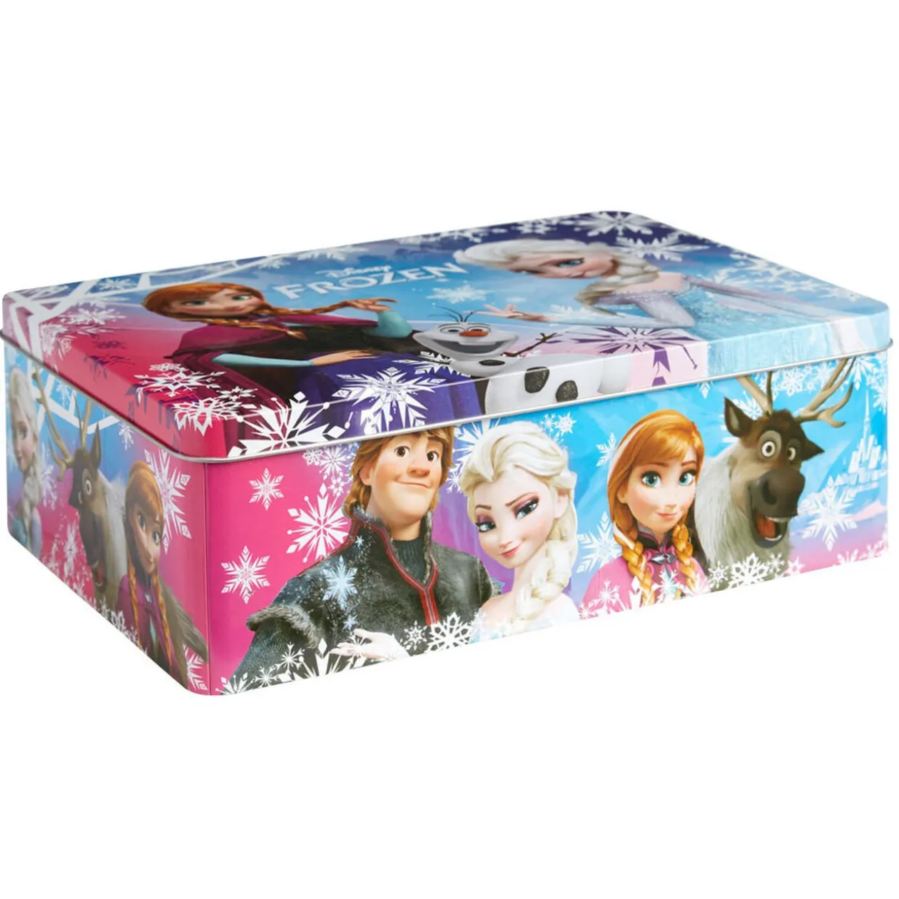 Boîte de rangement rectangulaire Reine des neiges