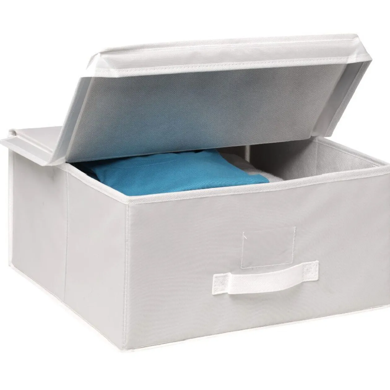 Boîte de rangement taille L blanc