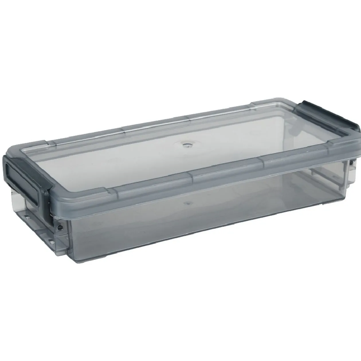 Boîte de rangement transparente à clip 0,55L