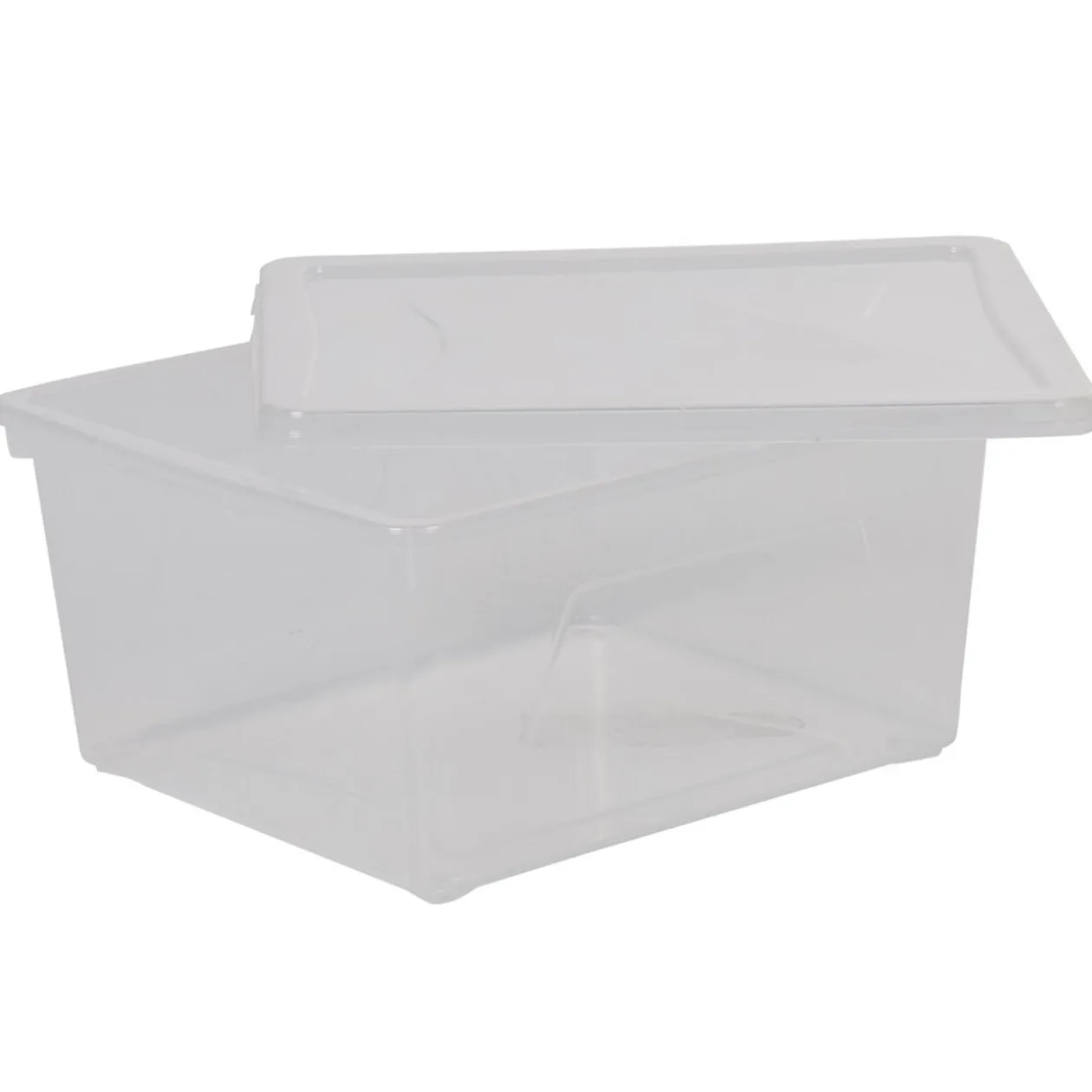 Boîte de rangement transparente 2 L