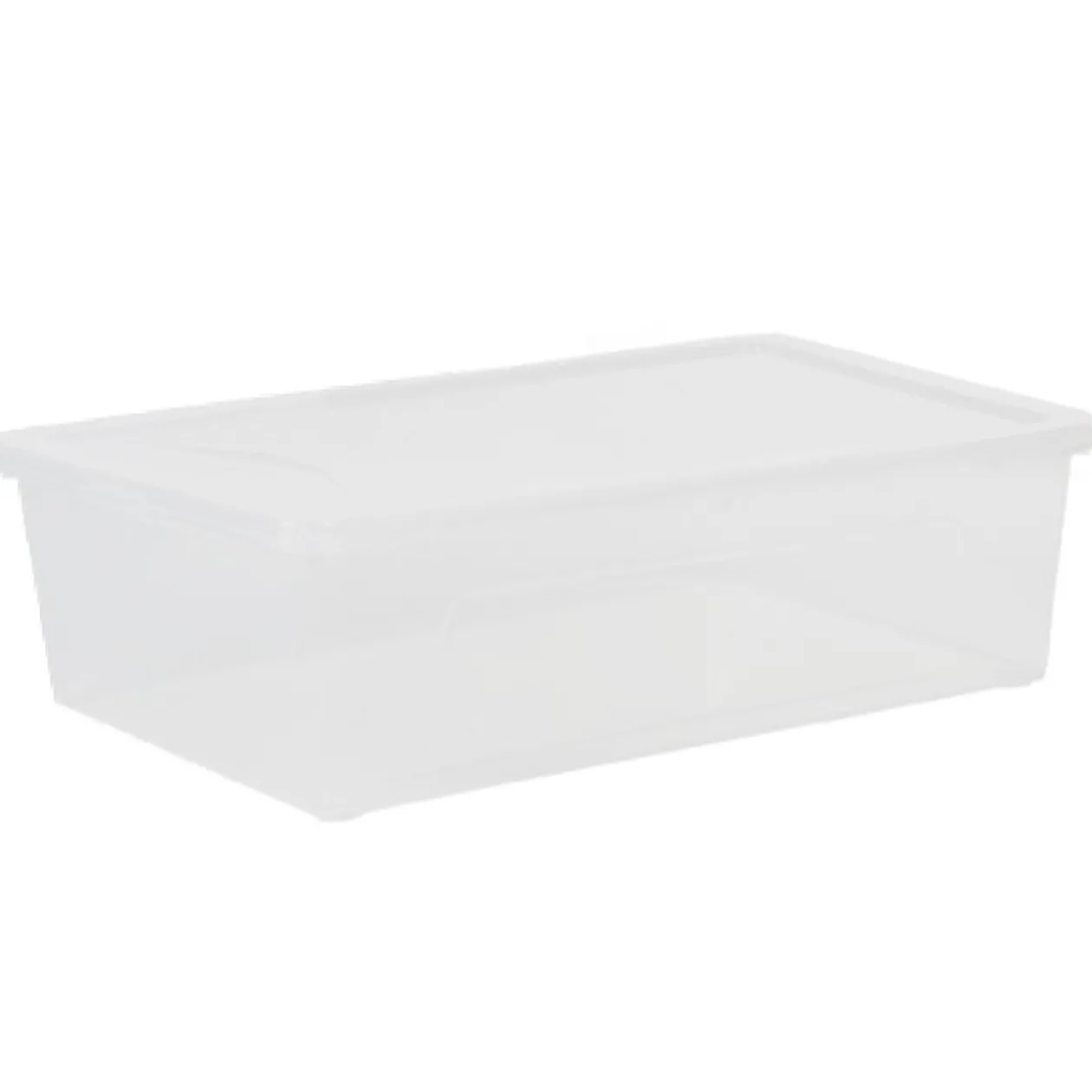 Boîte de rangement transparente 22 L