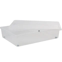 Boîte de rangement transparente 55 L