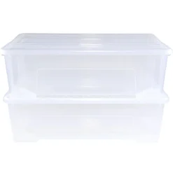 Boîte dessous de lit 28L x2