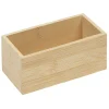 Boîte en bambou organisateur L.15xl.7,5xH.6,5 cm