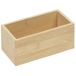 Boîte en bambou organisateur L.15xl.7,5xH.6,5 cm