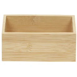 Boîte en bambou organisateur L.15xl.7,5xH.6,5 cm