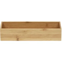 Boîte en bambou organisateur L.30xl.7,5xH.6,5 cm