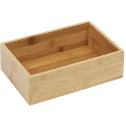 Boîte en bambou organisateur L.22,5xl.15xH.6,5 cm