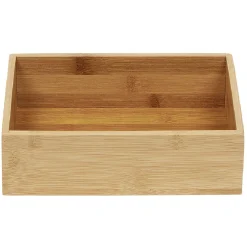 Boîte en bambou organisateur L.22,5xl.15xH.6,5 cm