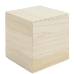 Boîte en bois à personnaliser 15x15x15cm