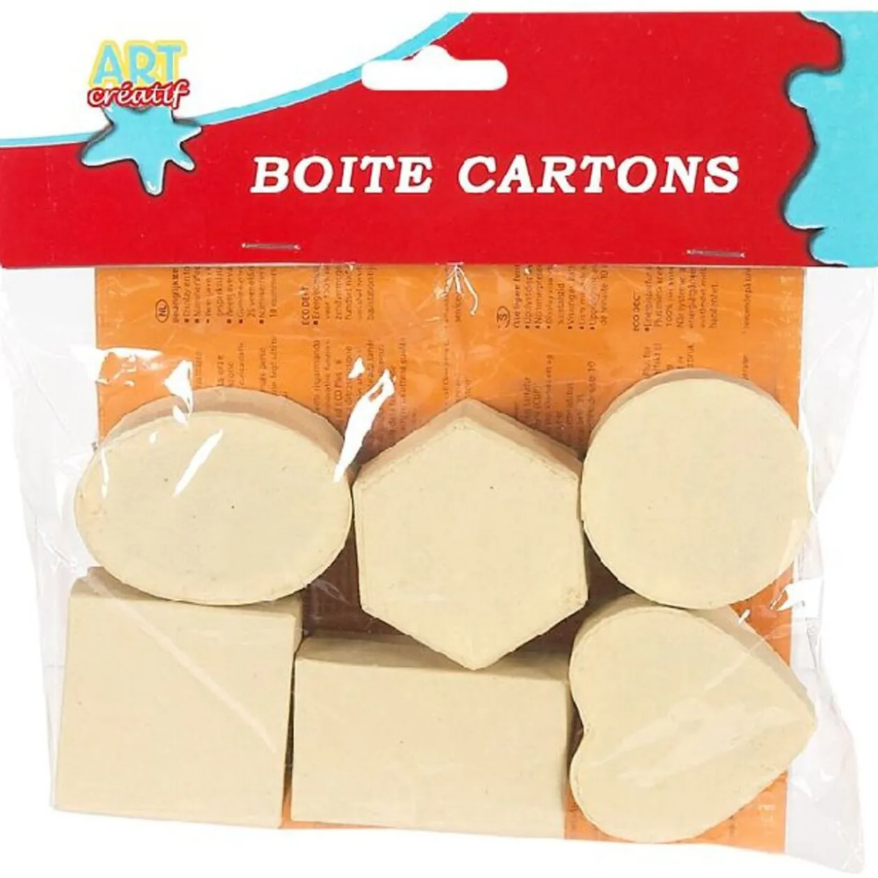Boîte en carton x6