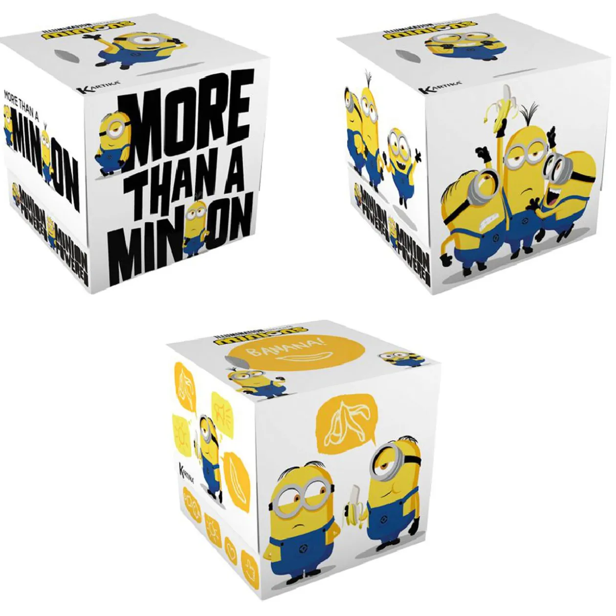 Boîte mouchoirs Les Minions 3 plis