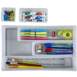 Boîte organisateur de tiroir 6 compartiments