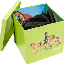Boîte rangement tapis de jeu Playmobil Ferme