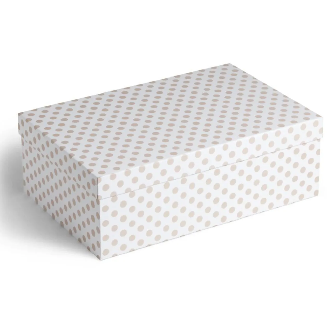 Boîte rectangulaire en carton imprimé 40x26,5xH13,8cm