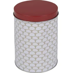 Boîte ronde en métal