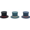 Bouchon silicone bouteille de vin forme chapeau Ø3,5xH6cm