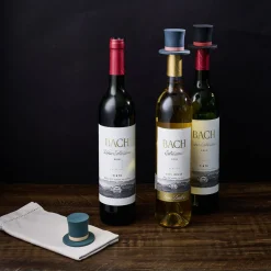 Bouchon silicone bouteille de vin forme chapeau Ø3,5xH6cm
