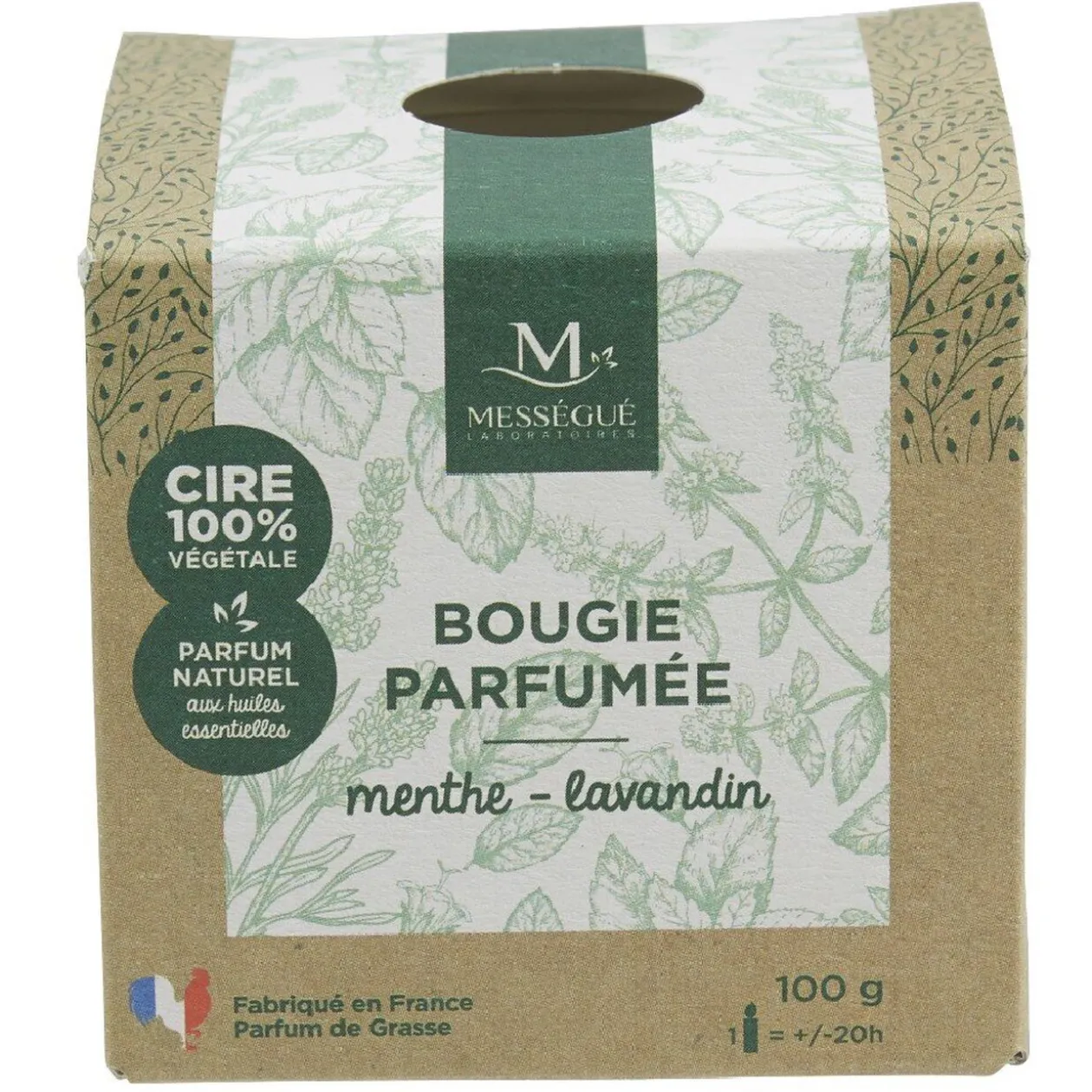 Bougie Menthe Lavandin