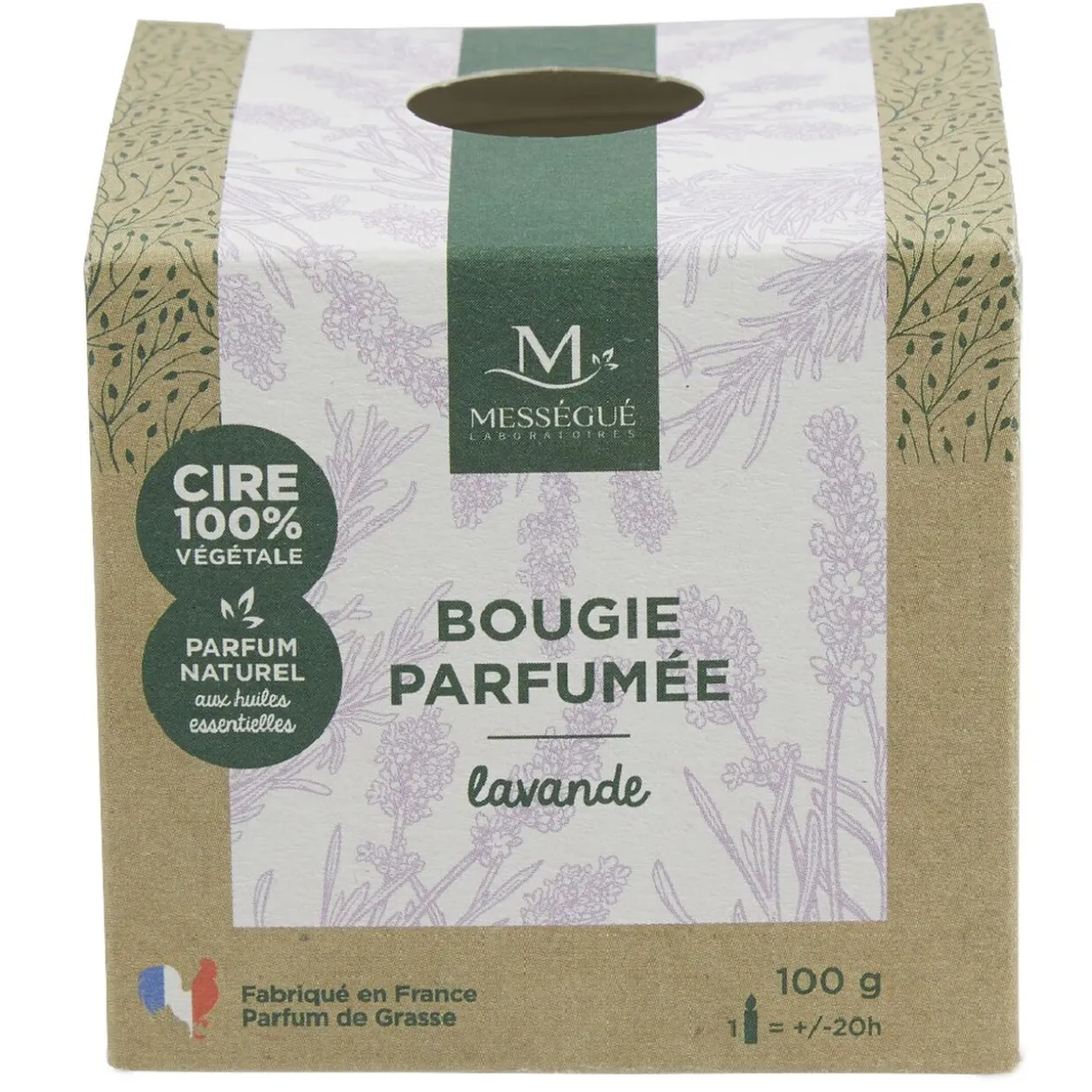 Bougie parfumée lavande