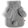 Bouillote lapin cocooning gris