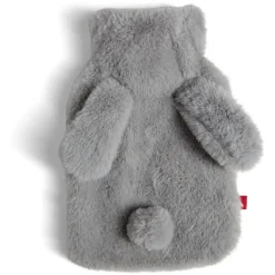 Bouillote lapin cocooning gris