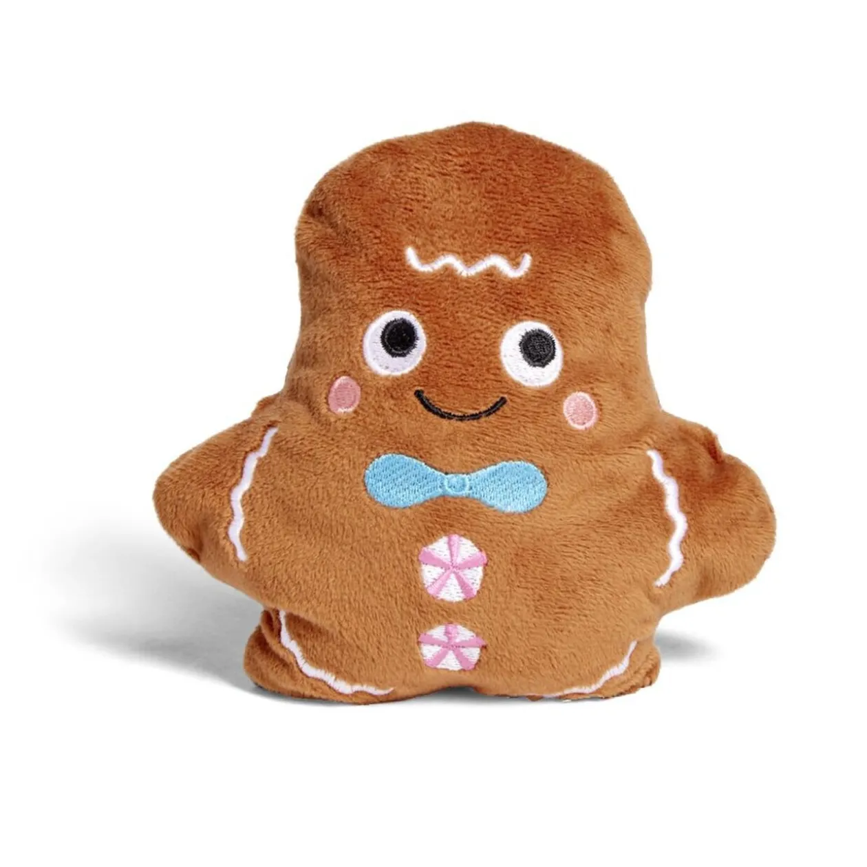 Bouillote Noël pain d'épices marron 14x15cm