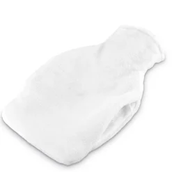 Bouillotte chauffe mains 780ml effet fourrure grise 16x25cm