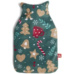 Bouillotte de Noël motif biscuit pain d'épices 780ml