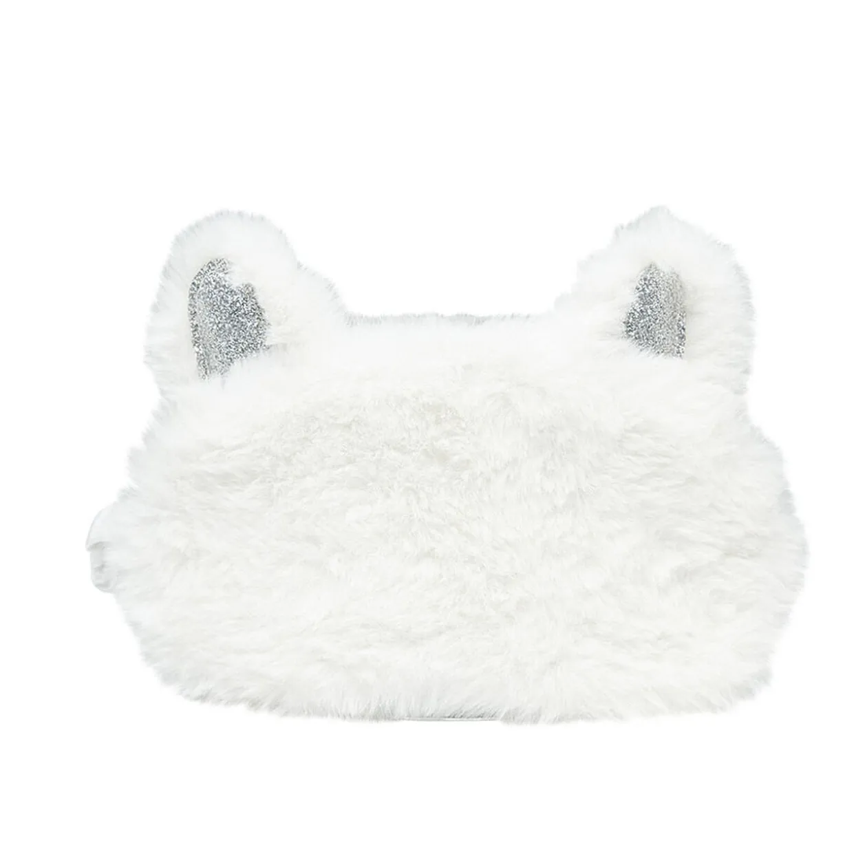 Bouillotte et masque pour les yeux effet fourrure