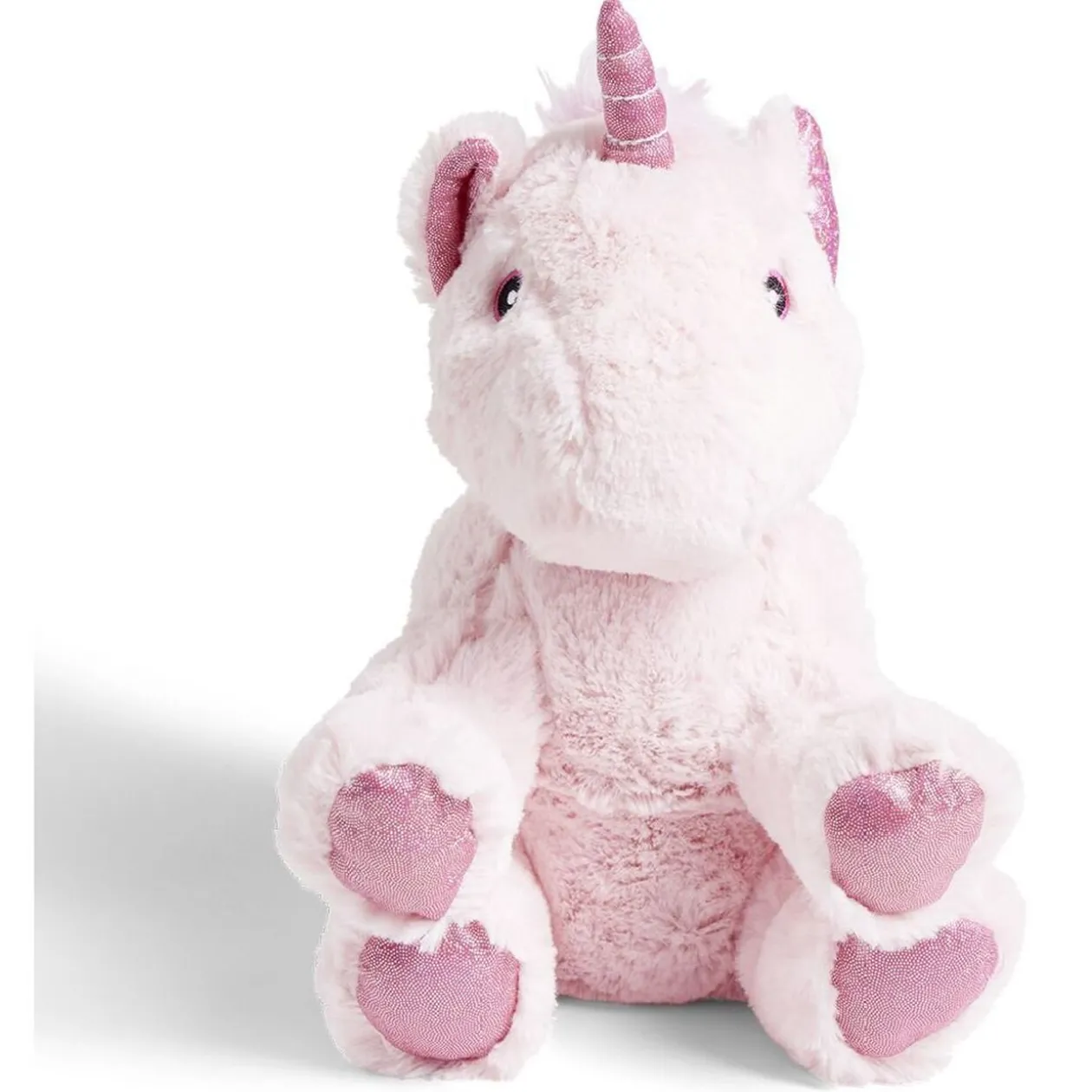 Bouillotte peluche licorne H30x15cm