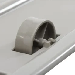 Box de rangement à clips grise 70 L