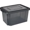 Box de rangement 55 L noir