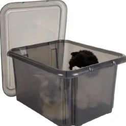 Box de rangement 30 L noir
