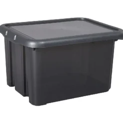 Box de rangement 18 L noir