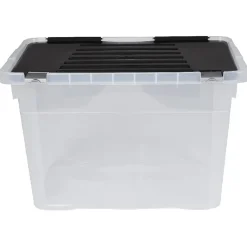 Box de rangement 54 L transparent