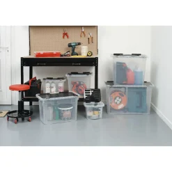 Box de rangement 54 L transparent